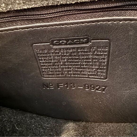 Coach Vintage Willis F13-9927 Leather Bag - Picture 5 of 7